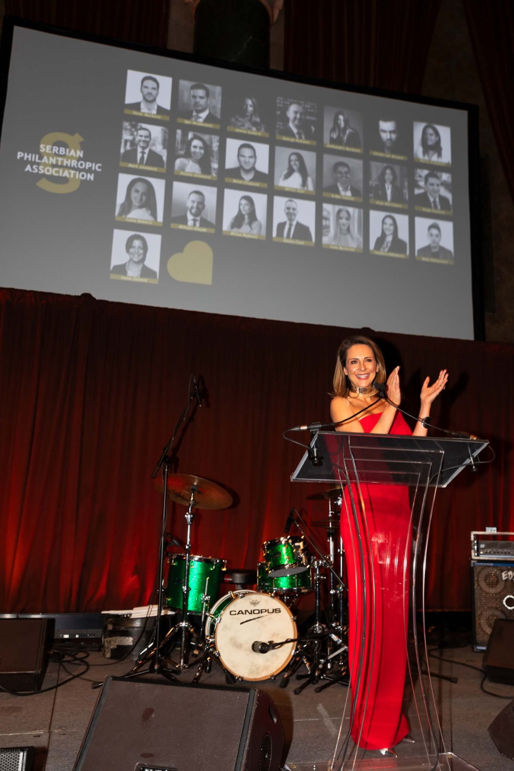 Welcome speech Jelena Guduric - Member of the Board; Photo: Weston Kloefkorn